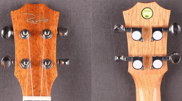 Concert Solid Spruce Ukulele !! Mahogany Side and Back! укулеле 4 струны 4 strings Guitar With EVA hard Case - Image 4