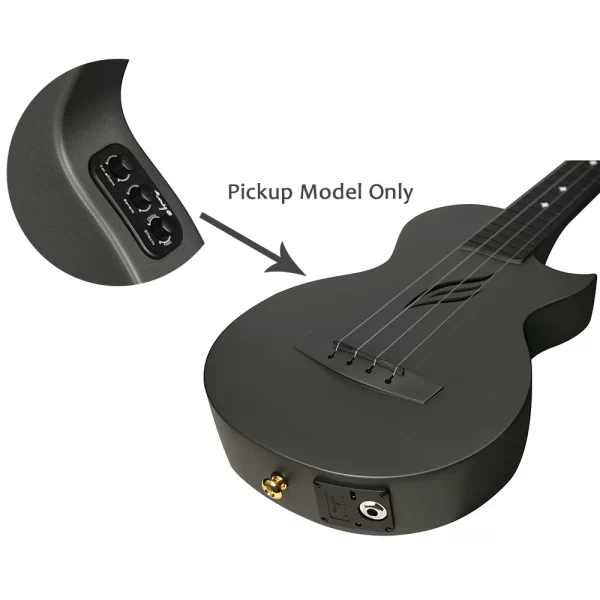 Enya NOVA U Concert Ukulele, Carbon Fiber, Beginner Kit, String Hawaii, Mini Guitar with Case Strap, Finger Style Instruments - Image 3