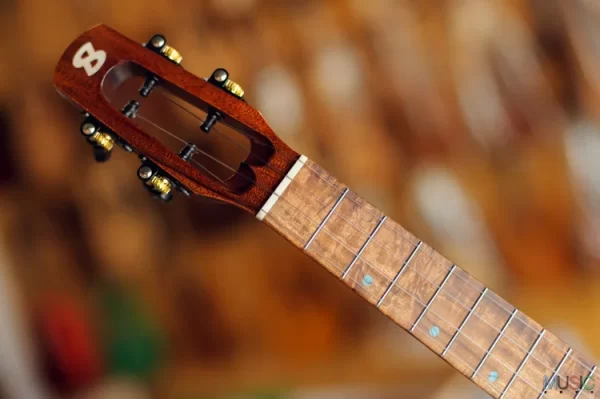 Bright Sun 26 inch Tenor Ukulele Solid Acacia Wood BS-21TC With Bag Tuner Capo Belt Strings Picks - Image 5