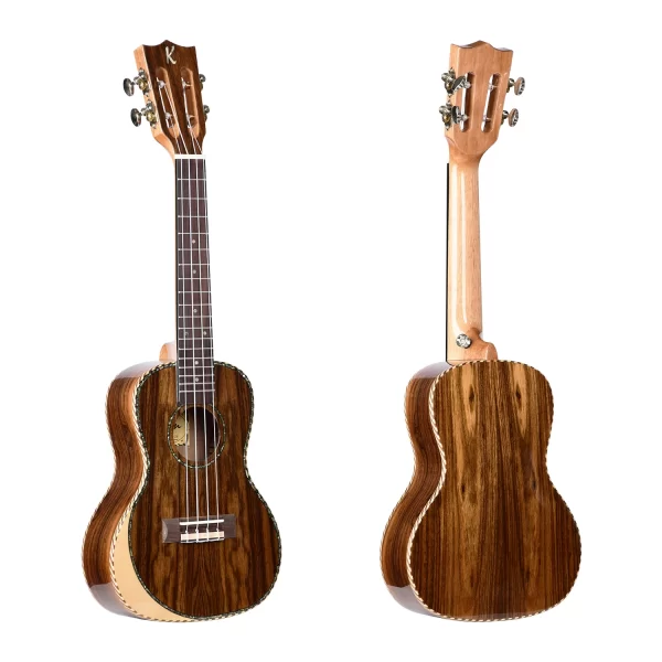 Professional Concert Ukulele 23inch /26inch Classical Ukulele Instrument Bocote Wood - Image 2