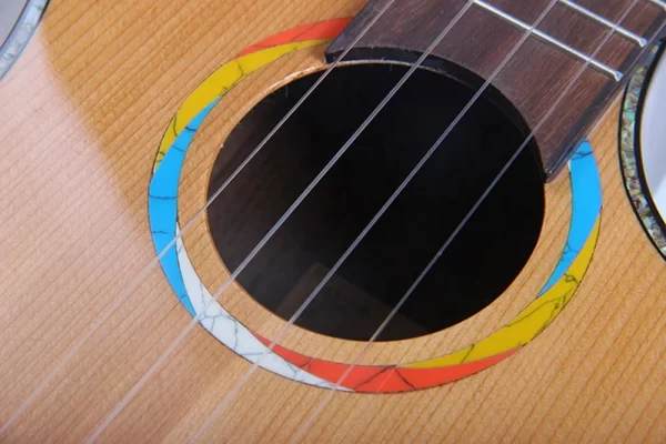 UK-SD7-26 Hot Selling Cheap Electric Ukulele Cedar Top Solid Wood High Quality China Guangzhou Manufacturer - Image 5