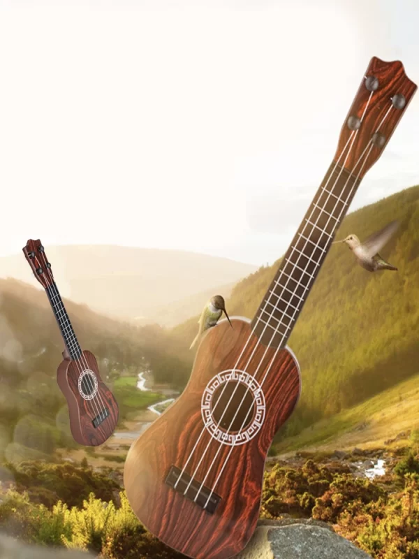 16 In Simulating Music Toys Kids Ukulele Children Musical Instruments Ukulele Instrument for Toddler Kids Boys Girls Beginner - Image 6