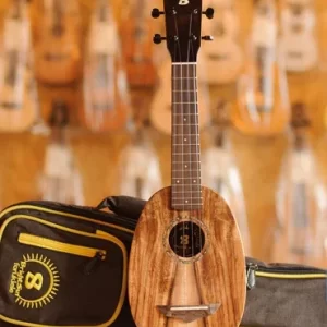 BS-20SL Full Solid Koa Wood Ukuleles Pineapple Ukulele Handcraft Ukuleles