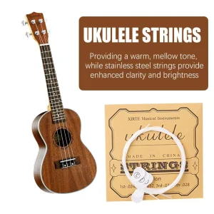 Ukulele Strings String Hawaiian Guitar String Stringed Replacement Accessories Instrument Part Stringed Instrument X4Y0