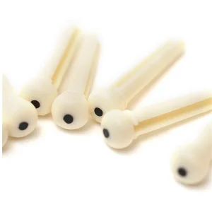 Guitar Bridge Pins Pegs Plastic Set String End Peg Ukulele Bridge Pins Classical Guitar Fixed Holder Folk Guitar