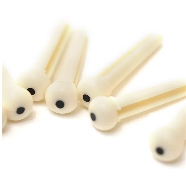 Guitar Bridge Pins Pegs Plastic Set String End Peg Ukulele Bridge Pins Classical Guitar Fixed Holder Folk Guitar