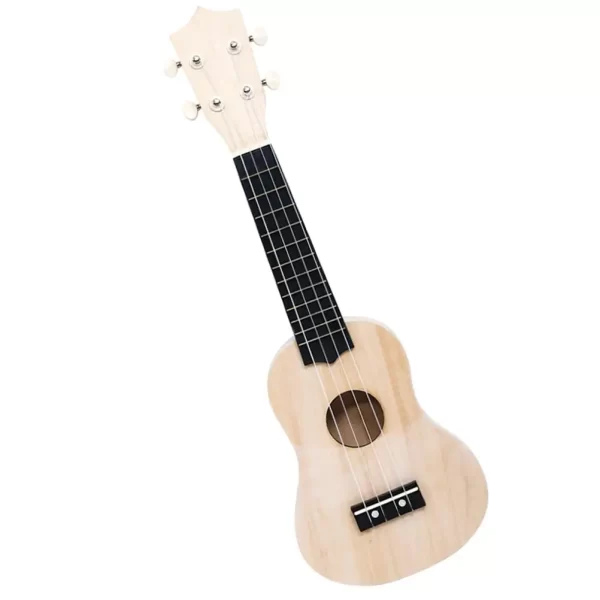 21 Inch Round Hand Made Instrument Material Kit Ukulele Diy Ukulele Making Supplies Kids Crafts Musical Instruments Beginner - Image 4