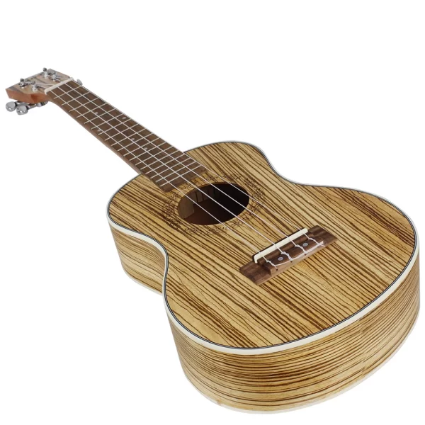 IRIN 21 Inch Zebra Wood Ukulele 4 Strings Hawaiian Guitar Soprano Ukulele With Bag Tuner Strings Capo Guitar Parts & Accessories - Image 2