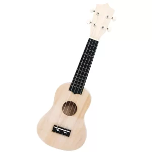 21 Inch Round Hand Made Instrument Material Kit Ukulele Diy Ukulele Making Supplies Kids Crafts Musical Instruments Beginner