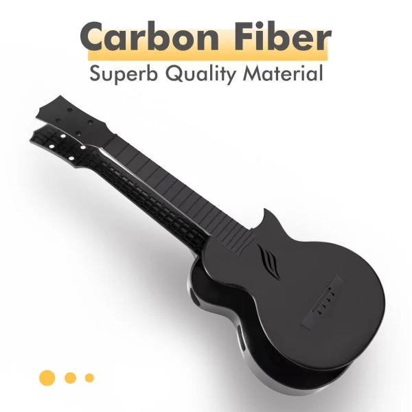 Enya NOVA U Concert Ukulele, Carbon Fiber, Beginner Kit, String Hawaii, Mini Guitar with Case Strap, Finger Style Instruments - Image 6