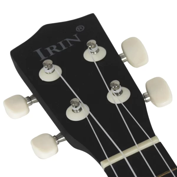irin 21 inch ukulele 4 strings hawaiian guitar skull guitarra ukulele with bag strings tuner picks guitar parts & accessories