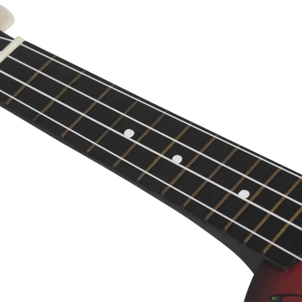 irin 21 inch ukulele 4 strings hawaiian guitar skull guitarra ukulele with bag strings tuner picks guitar parts & accessories