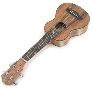 21 inch walnut professional ukulele soprano small child guitar 4 strings music instruments acoustic guitar samll ukulele
