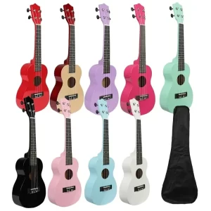 advanced ukulele for beginners 21 inch hawaiian starter uke guitar ukalalee with gig bag digital tuner ukulele capo