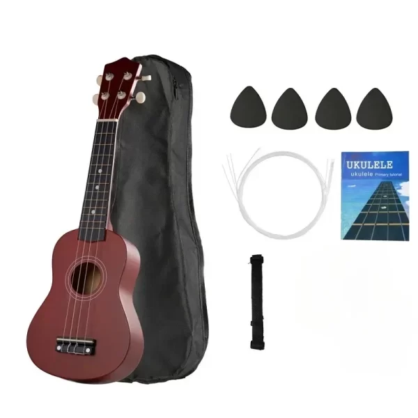 advanced ukulele for beginners 21 inch hawaiian starter uke guitar ukalalee with gig bag digital tuner ukulele capo