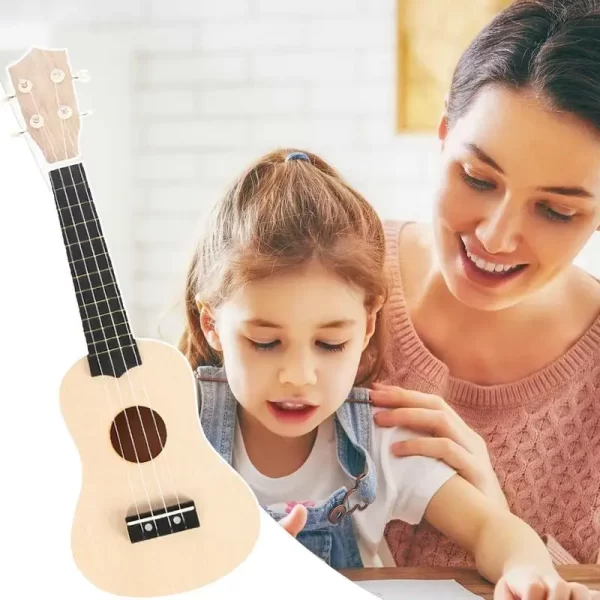 Ukulele Kit Wooden Ukulele Kit 21/23inch Kit For Adults And Beginners Complete Ukelele Beginner Bundle With Basswood Fingerboard - Image 2