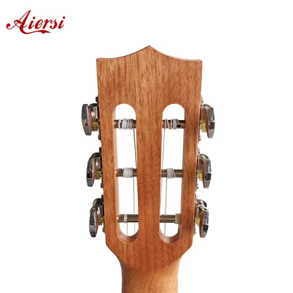 Aiersi-Acoustic Guitar with 6 Strings, Professional Ukulele, Small, Travel, Classical Guitar Kit, 28 Inch, Koa Wood - Image 4