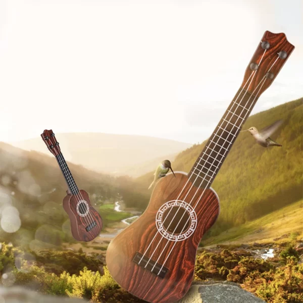 16 In Kids Ukulele Kids Classical Ukulele Simulating Music Ukulele Instrument for Kids Toddlers Birthday Holiday Gifts - Image 3