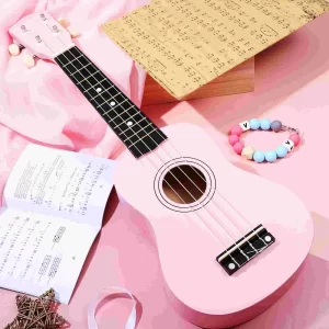 21 Inch Ukulele Set For Beginners Soprano Guitar Hawaiian Instrument Full Basswood With Storage Bag Spare String Pick Teaching